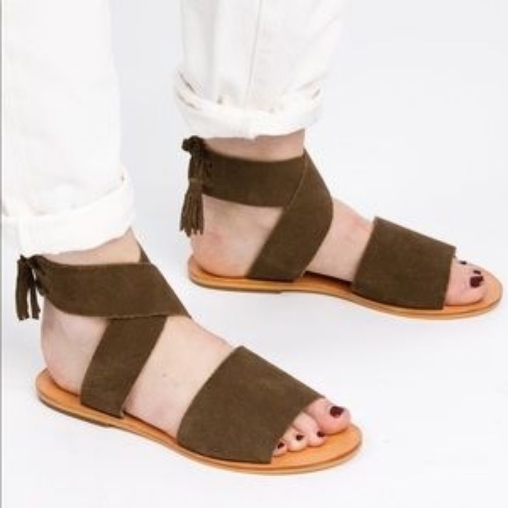 Able | Cruz Suede Sandals